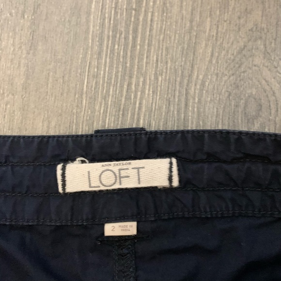 Ann Taylor crop draw string pants. - Picture 2 of 4